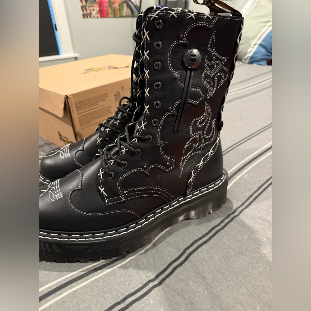 Doc Marten Jaden Hi Strap boots sz 14